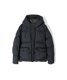 HORLISUN（ホーリーサン）の「Northcove Raglan hood Goosedown Jacket Black Navy（ダウンジャケット/コート）」