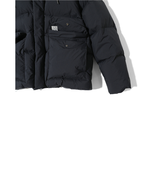 HORLISUN(ホーリーサン)の「Northcove Raglan hood Goosedown Jacket Black Navy(ダウンジャケット/コート・メンズ・その他・LARGE/MEDIUM/SMALL)」の8枚目の写真