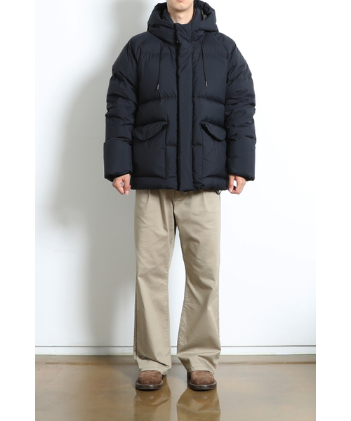 HORLISUN(ホーリーサン)の「Northcove Raglan hood Goosedown Jacket Black Navy(ダウンジャケット/コート・メンズ・その他・LARGE/MEDIUM/SMALL)」の11枚目の写真
