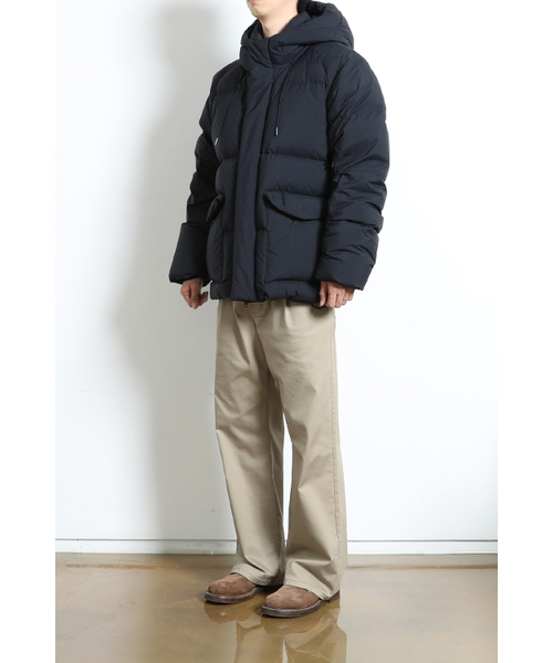 HORLISUN(ホーリーサン)の「Northcove Raglan hood Goosedown Jacket Black Navy(ダウンジャケット/コート・メンズ・その他・LARGE/MEDIUM/SMALL)」の12枚目の写真