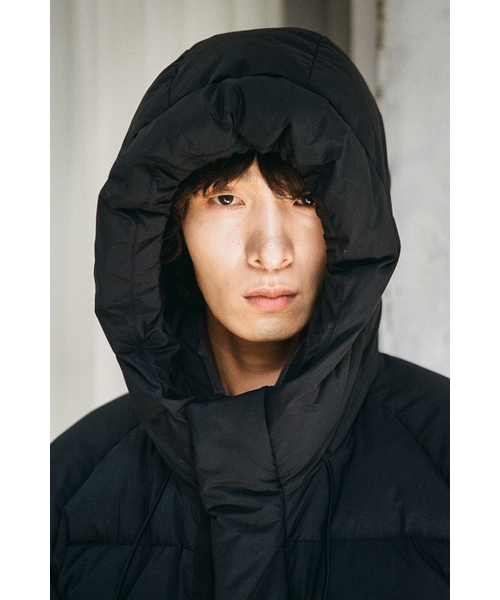 HORLISUN(ホーリーサン)の「Northcove Raglan hood Goosedown Jacket Black Navy(ダウンジャケット/コート・メンズ・その他・LARGE/MEDIUM/SMALL)」の5枚目の写真
