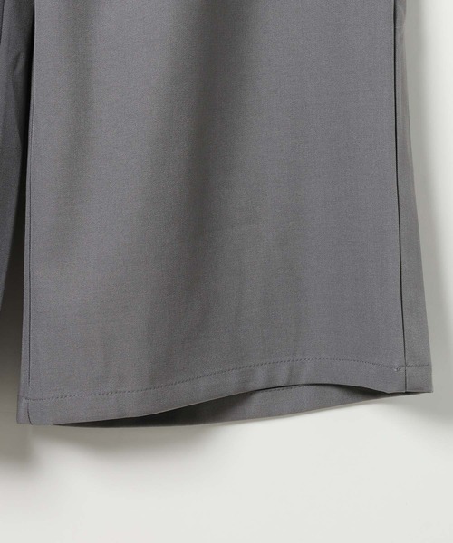 3.3 Field Trip （3.3フィールドトリップ）の「3.3 Field Trip／スカートレイヤードワイドパンツ（スラックス・レディース・ブラック/グレー・MEDIUM/SMALL）」の13枚目の写真