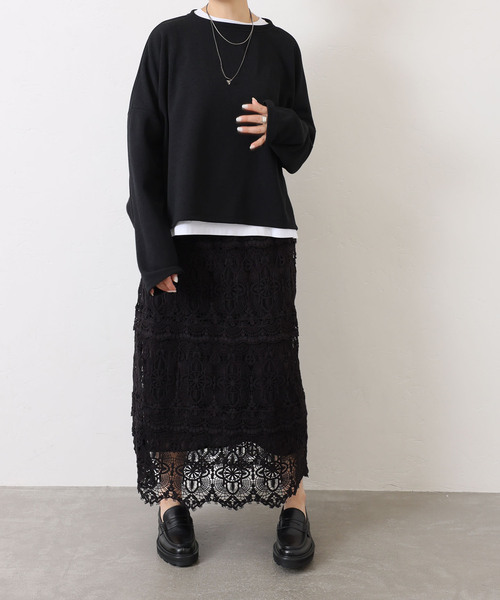 追加4》レースMIX スカート（スカート）｜JOURNAL STANDARD LUXE