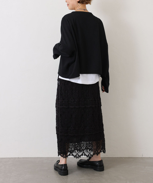 追加4》レースMIX スカート（スカート）｜JOURNAL STANDARD LUXE