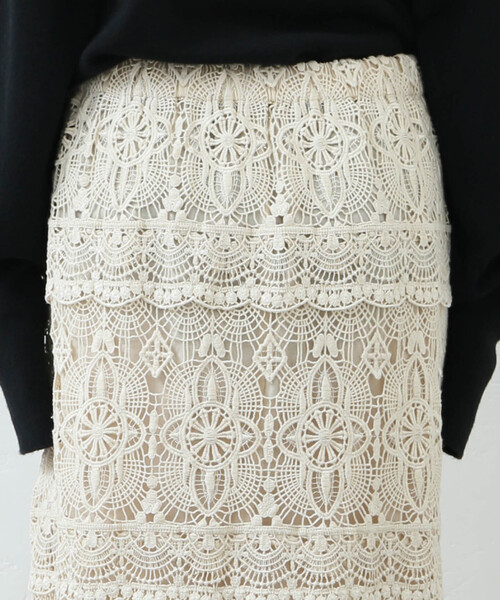 追加4》レースMIX スカート（スカート）｜JOURNAL STANDARD LUXE