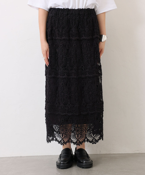 追加4》レースMIX スカート（スカート）｜JOURNAL STANDARD LUXE