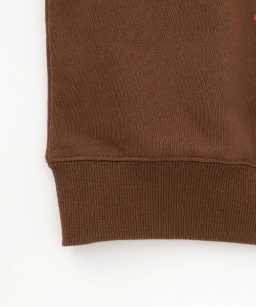 GLAZOS(グラソス)の「アニマル フロントプリント 裏毛トレーナー(スウェット・キッズ・ブラウン/パープル/ブルー/ブラック・150cm/160cm/170cm)」の8枚目の写真