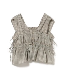 BEAMS HEART（ビームスハート）の「シャーリング リボン ブラウス（シャツ/ブラウス）」