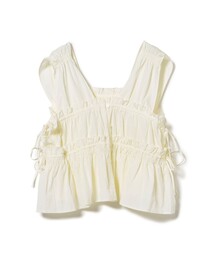 BEAMS HEART（ビームスハート）の「シャーリング リボン ブラウス（シャツ/ブラウス）」