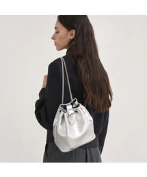 TIWI SLING chain leather medium bag 5 color