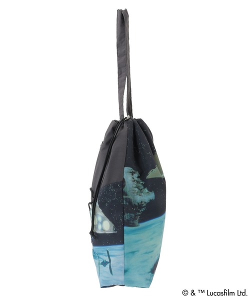 STAR WARS(スターウォーズ)の「STAR WARS/トートバッグ(トートバッグ・レディース・チャコールグレー・FREE)」の6枚目の写真