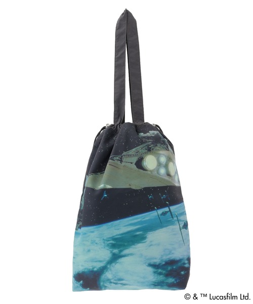 STAR WARS(スターウォーズ)の「STAR WARS/トートバッグ(トートバッグ・レディース・チャコールグレー・FREE)」の7枚目の写真