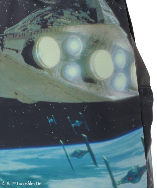 STAR WARS(スターウォーズ)の「STAR WARS/トートバッグ(トートバッグ・レディース・チャコールグレー・FREE)」の10枚目の写真