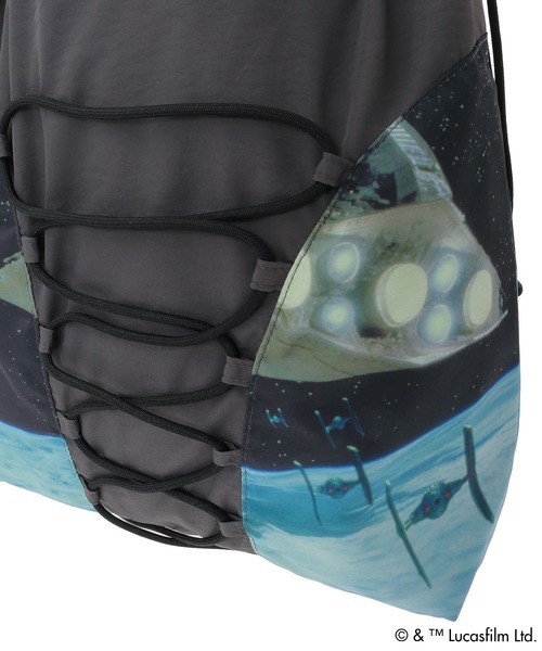 STAR WARS(スターウォーズ)の「STAR WARS/トートバッグ(トートバッグ・レディース・チャコールグレー・FREE)」の11枚目の写真