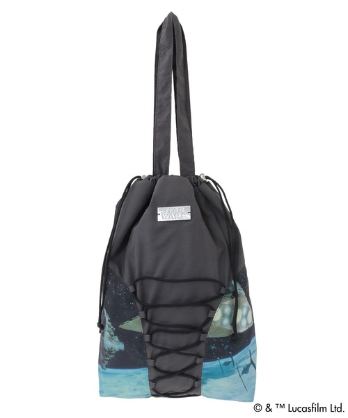 STAR WARS(スターウォーズ)の「STAR WARS/トートバッグ(トートバッグ・レディース・チャコールグレー・FREE)」の13枚目の写真