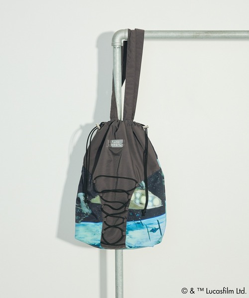 STAR WARS(スターウォーズ)の「STAR WARS/トートバッグ(トートバッグ・レディース・チャコールグレー・FREE)」の2枚目の写真