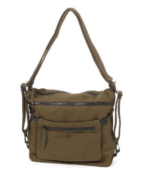 studio CLIP（スタディオクリップ）の「マルチWAYショルダーリュック（ショルダーバッグ・レディース・ブラック/カーキ/ベージュ・FREE）」の5枚目の写真