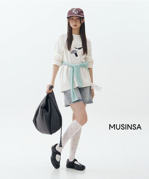 PLEASENOFOLLOW（プリーズノーフォロー）の「Nina Button Lace Long Sleeve Top (Mint)（Tシャツ/カットソー・レディース・その他・FREE）」の2枚目の写真