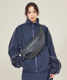 ABAHOUSE | 【YArKA/ヤーカ】big size body bag / 横長ウエストポーチ/大容量/ Y2508ARB79(ボディバッグ/ウエストポーチ)