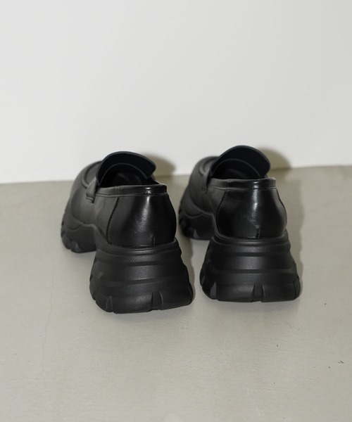 chuclla（チュクラ）の「ボリュームソール スニーカーローファー chs26s001（ローファー・レディース・ブラック・40/39/38/37/36）」の18枚目の写真