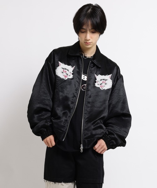 MILKBOY(ミルクボーイ)の「CAT スカジャン(スカジャン・メンズ・C/B・FREE)」の2枚目の写真