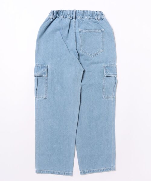 coca（coca）（コカ）の「キッズ　デニムカーゴパンツ（デニムパンツ・キッズ・ブラック/ライトブルー・120/130/140/150）」の22枚目の写真