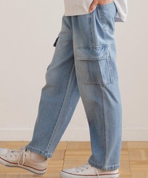 coca（coca）（コカ）の「キッズ　デニムカーゴパンツ（デニムパンツ）」