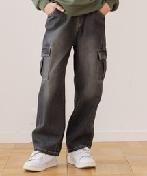 coca（coca） | キッズ　デニムカーゴパンツ(デニムパンツ)