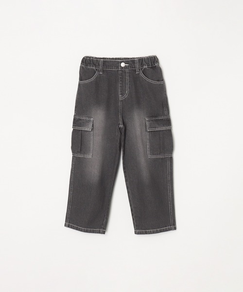 coca（coca）（コカ）の「キッズ　デニムカーゴパンツ（デニムパンツ・キッズ・ブラック/ライトブルー・120/130/140/150）」の19枚目の写真
