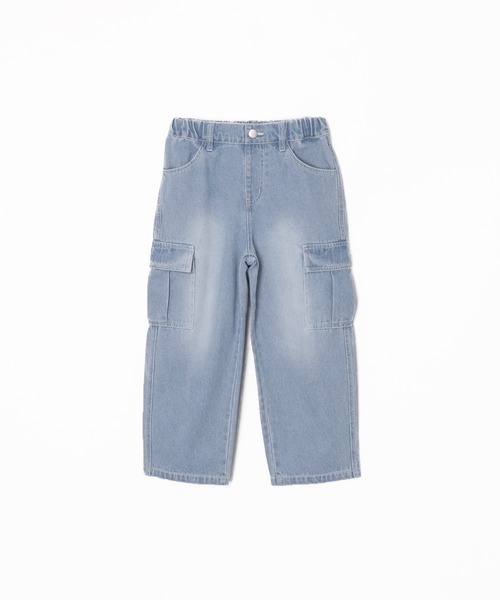 coca（coca）（コカ）の「キッズ　デニムカーゴパンツ（デニムパンツ・キッズ・ブラック/ライトブルー・120/130/140/150）」の20枚目の写真