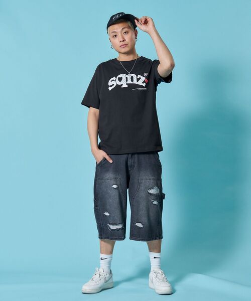 SEQUENZ(シークエンズ)の「※WEB限定 / ハート×ドットプリント / ドットロゴ半袖Tシャツ / sqnz heart dot logo pt tee(Tシャツ/カットソー・レディース・ブラック/ライトブルー/ホワイト・SMALL/MEDIUM/LARGE/X-SMALL)」の22枚目の写真