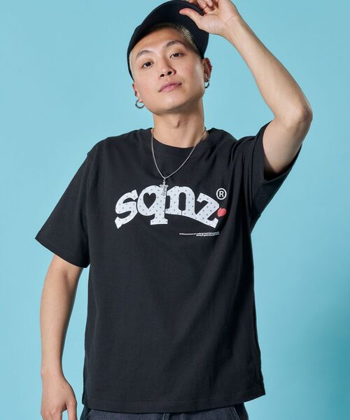 SEQUENZ(シークエンズ)の「※WEB限定 / ハート×ドットプリント / ドットロゴ半袖Tシャツ / sqnz heart dot logo pt tee(Tシャツ/カットソー・レディース・ブラック/ライトブルー/ホワイト/ライトピンク・SMALL/MEDIUM/LARGE/X-SMALL)」の13枚目の写真