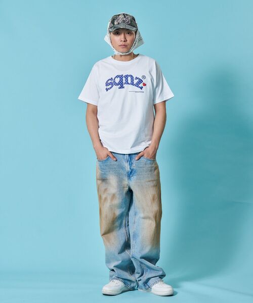 SEQUENZ(シークエンズ)の「※WEB限定 / ハート×ドットプリント / ドットロゴ半袖Tシャツ / sqnz heart dot logo pt tee(Tシャツ/カットソー・レディース・ブラック/ライトブルー/ホワイト/ライトピンク・SMALL/MEDIUM/LARGE/X-SMALL)」の18枚目の写真