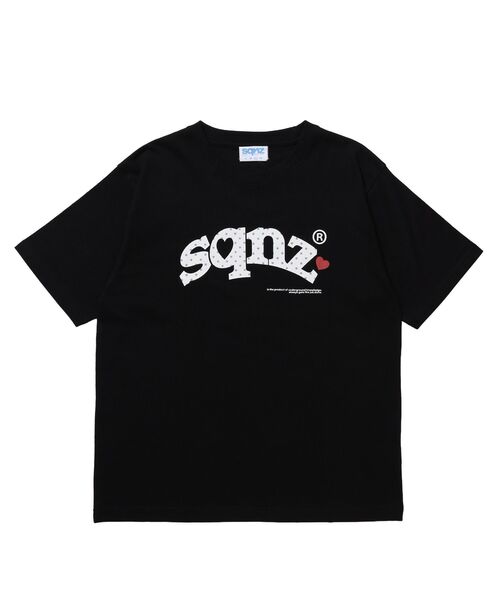 SEQUENZ(シークエンズ)の「※WEB限定 / ハート×ドットプリント / ドットロゴ半袖Tシャツ / sqnz heart dot logo pt tee(Tシャツ/カットソー・レディース・ブラック/ライトブルー/ホワイト・SMALL/MEDIUM/LARGE/X-SMALL)」の10枚目の写真