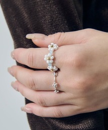 GOLDY（ゴールディ）の「【GOLDY】2個セット Little Bloom ビーズリング 5260203（リング）」