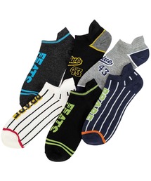 box408 | 【6足セット】メンズくるぶし丈ソックス(ソックス/靴下)