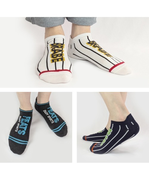 box408（ボックスヨンマルハチ）の「【6足セット】メンズくるぶし丈ソックス（ソックス/靴下・メンズ・A/C/B・25-27CM）」の22枚目の写真