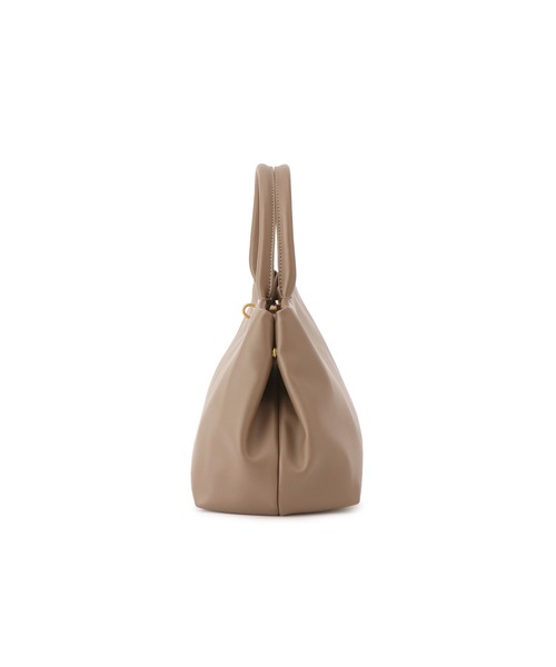 SALON adam et rope'（サロン アダム エ ロペ）の「【WEB限定】【WS（ドゥーブル）】ソフトレザーメタルロックボストン（ハンドバッグ・レディース・ブラック系その他/ブラック/ベージュ系その他・FREE）」の15枚目の写真