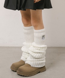 URBAN CHERRY | ワンポイントチェリーロゴ刺繍ルーズソックス(レッグウォーマー)