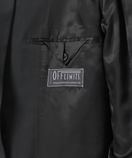 EDIFICE（エディフィス）の「E. SC-2ボタン ジャケット OFFLIMITS【セットアップ着用可能】（テーラードジャケット・メンズ・ライトグレー/ブラック/グリーン・SMALL/MEDIUM/LARGE）」の9枚目の写真