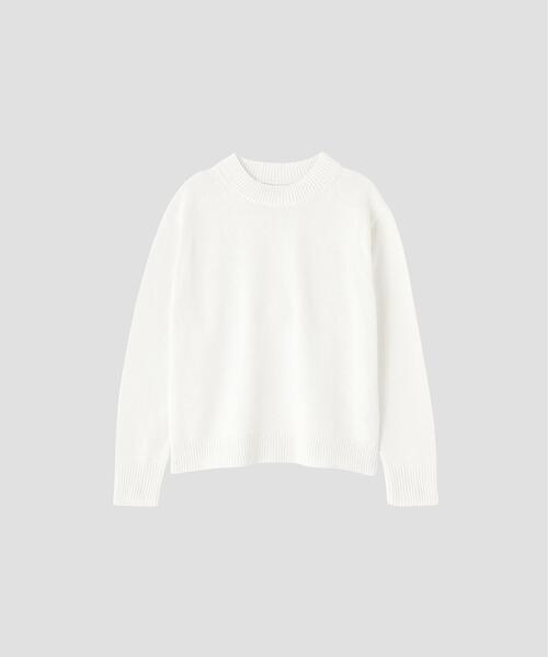 MHL.(エムエイチエル)の「SPORTS COTTON KNITWEAR(ニット/セーター・レディース・ホワイト/グリーン系その他5/ブラウン系その他2・2)」の7枚目の写真
