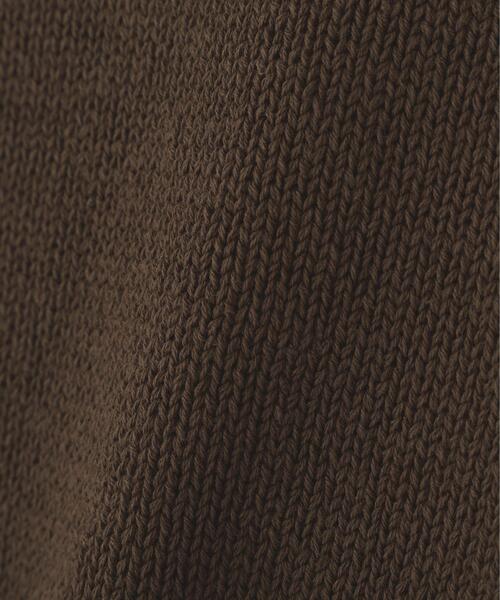 MHL.(エムエイチエル)の「SPORTS COTTON KNITWEAR(ニット/セーター・レディース・ホワイト/グリーン系その他5/ブラウン系その他2・2)」の12枚目の写真