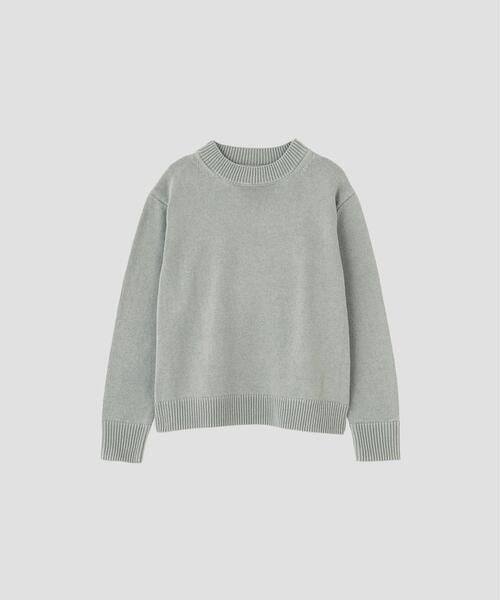 MHL.(エムエイチエル)の「SPORTS COTTON KNITWEAR(ニット/セーター・レディース・ホワイト/グリーン系その他5/ブラウン系その他2・2)」の14枚目の写真