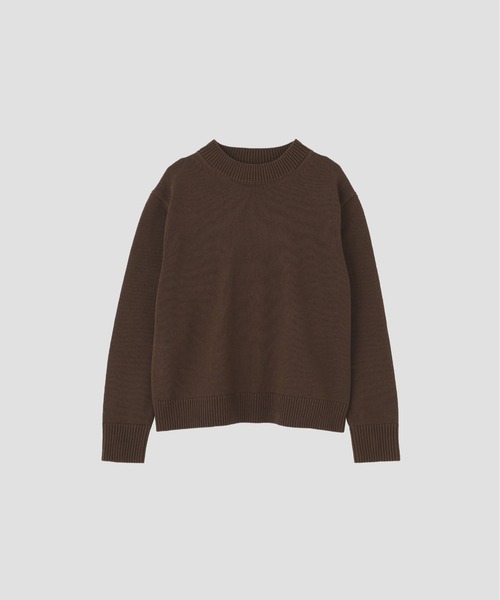 MHL.（エムエイチエル）の「SPORTS COTTON KNITWEAR（ニット/セーター・レディース・ホワイト/グリーン系その他5/ブラウン系その他2・2）」の2枚目の写真