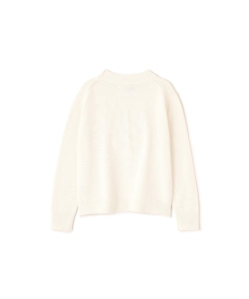 MHL.（エムエイチエル）の「SPORTS COTTON KNITWEAR（ニット/セーター・レディース・ホワイト/グリーン系その他5/ブラウン系その他2・2）」の4枚目の写真