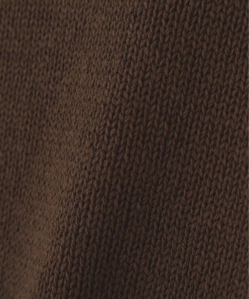 MHL.（エムエイチエル）の「SPORTS COTTON KNITWEAR（ニット/セーター・レディース・ホワイト/グリーン系その他5/ブラウン系その他2・2）」の6枚目の写真