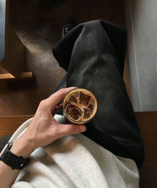 ACSHI(アクシ)の「バックフラップポケットバルーンフィットワイドデニムパンツユニセックス(ブラック)(デニムパンツ・メンズ・その他・S/M/L/XL/XS/XXL)」の11枚目の写真