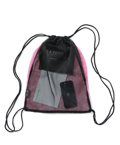 AOMG(エイオエムジー)の「Loco x TNT WEAK Mesh Gym Sack(メッセンジャーバッグ・レディース・その他・FREE)」の6枚目の写真