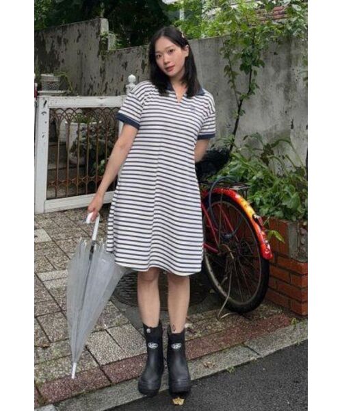 METAPHER(メタファ)の「MET ストライプカラー夏ワンピースネイビー(ワンピース・レディース・その他・FREE)」の12枚目の写真
