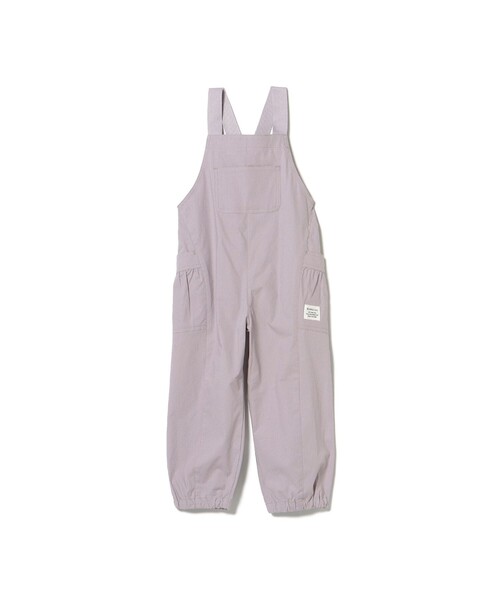 BEAMS mini（ビームスミニ）の「テープ ショルダー サロペット 2026SS（90～140cm）（サロペット/オーバーオール・キッズ・ネイビー/パープル系その他4/オリーブ・90/110/120/130/140/100）」の13枚目の写真